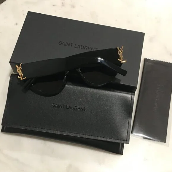 Saint Laurent Black Sunglasses SL M94 - Picture 3 of 9